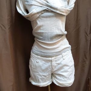 White shorts scout Delia's size 0